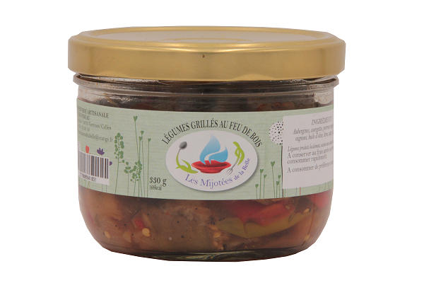 LES MIJOTEES DE LA BELLE-Légumes grillés "au feu de bois" 330g 