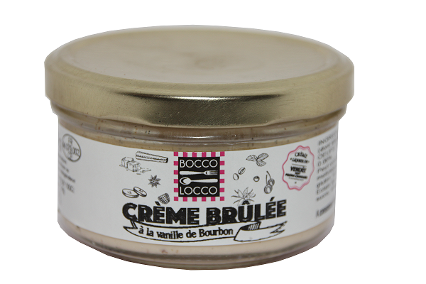 Crème Brûlée à la vanille Bourbon et ses éclats de caramel-BOCCO LOCCO