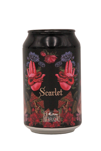 Bière Sour Fruits Rouges "SCARLET" 33cl - EDITION LIMITEE- LA DEBAUCHE 