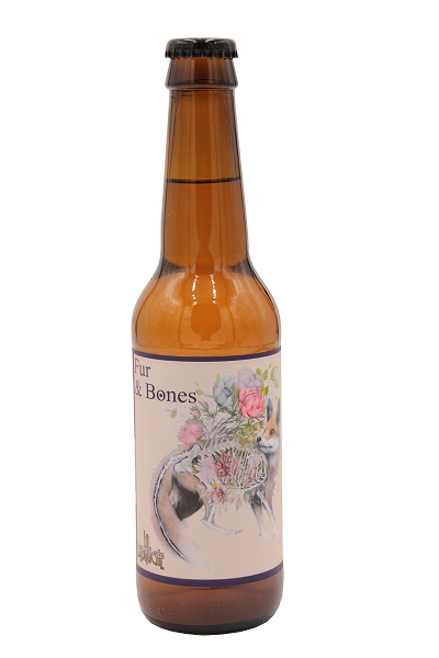 LA DEBAUCHE - Bière Blonde de saison "FUR & BONES"- 33cl