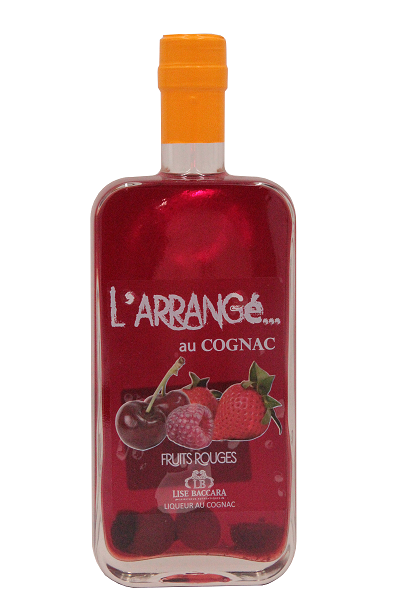 Cognac Arrangé aux Fruits Rouges - LISE BACCARA