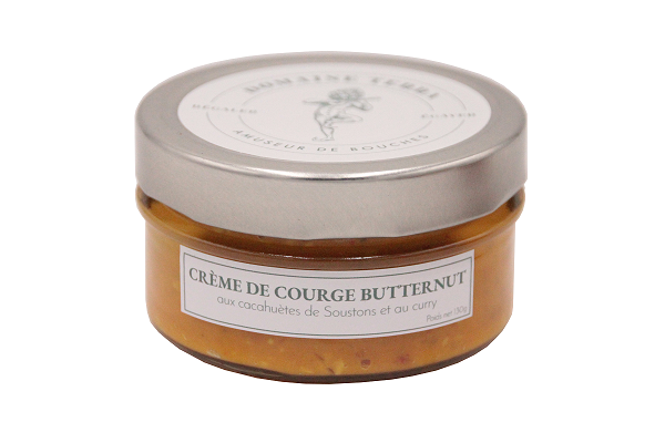 DOMAINE TERRA - Crème de butternut aux cacahuètes des Landes et au curry 130g