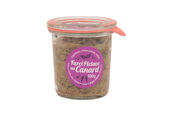 LA FERME BIDAUD- Farci Pictave au Canard 100g