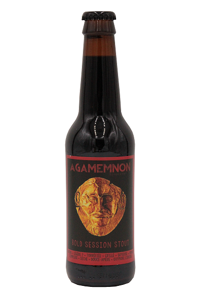LA MANUFACTURE DE BIERES - Bière Brune "AGAMEMNON" 33cl