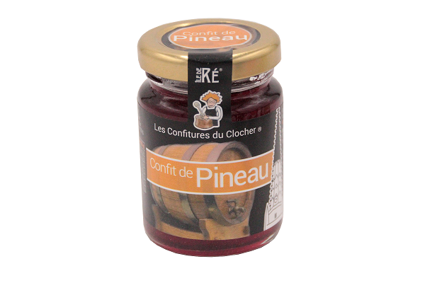 LES CONFITURES DU CLOCHER- Confit de Pineau -110g