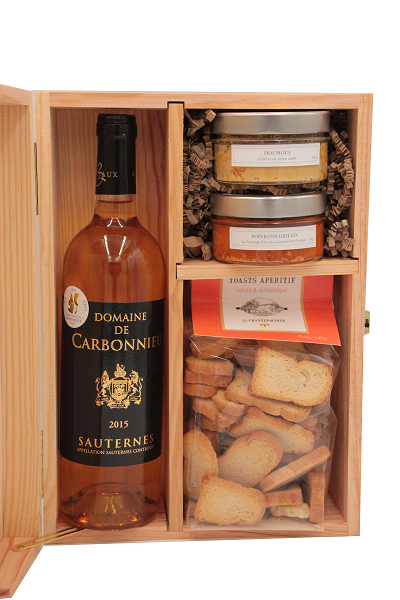 DOMAINE TERRA - Mallette Apéritive des Fines Gueules Vin Liquoreux Sauternes EDITION LIMITEE