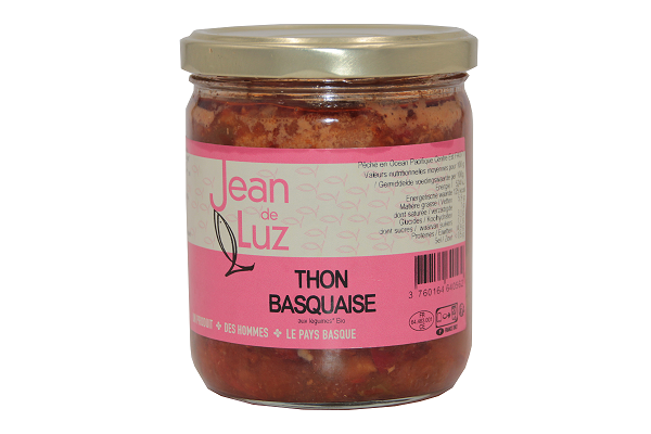 CONSERVERIE SAINT JEAN DE LUZ- Thon à la Basquaise - 380GR