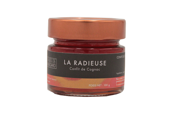 LES FILLES DE BEAUREGARD-  "LA RADIEUSE":  Confit de Cognac  -100g