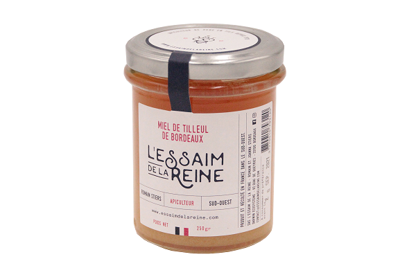 L'ESSAIM de la REINE- Miel Urbain de Tilleul de Bordeaux- 250g 