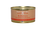 ARNABAR- Rillettes pur canard- 125GR