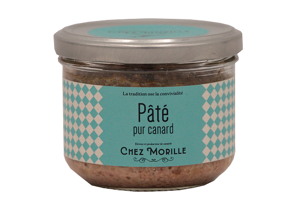 CHEZ MORILLE- Pâté Pur Canard- 180g