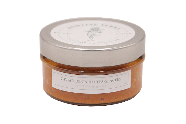 Tartinable de carottes glacées au miel et au gingembre -DOMAINE TERRA 