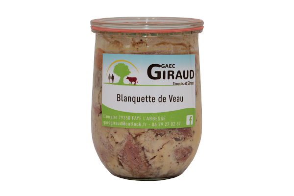 GAEC GIRAUD- Blanquette de Veau- 940g