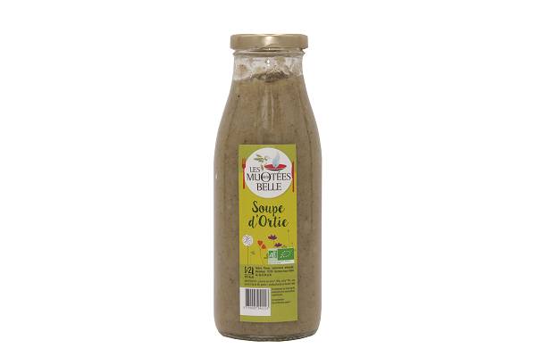 LES MIJOTEES DE LA BELLE-Soupe d'Ortie BIO 1/2 litre