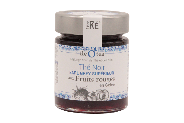 Gelée de thé noir Earl Grey aux fruits rouges-LES CONFITURES DU CLOCHER