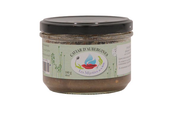 LES MIJOTEES DE LA BELLE-Caviar d'aubergines "cuit au feu de bois" 180g