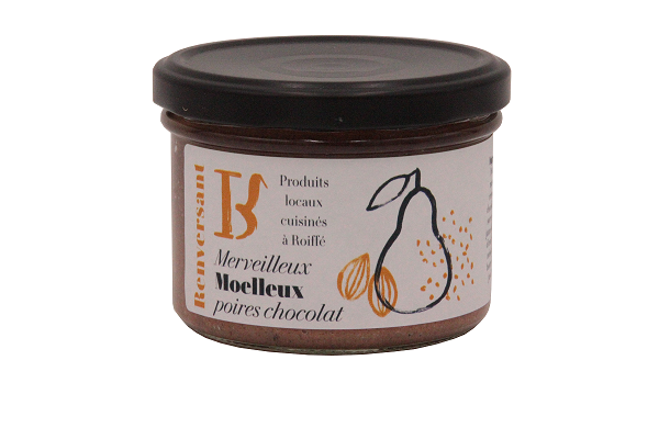 Moelleux aux poires et chocolat- LA CONSERVERIE DE Roiffé