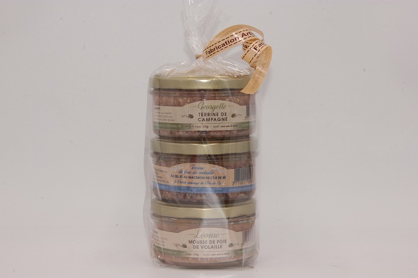 Coffret "Trio Terrines Maison Clochard"