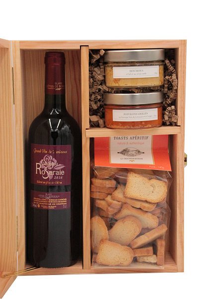 DOMAINE TERRA - Mallette Apéritive des Fines Gueules Vin Rouge- EDITION LIMITEE