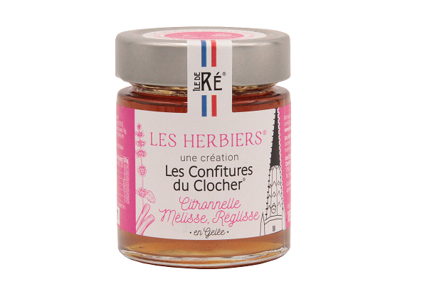 Les Herbiers: Gelée de citronnelle, réglisse et mélisse- LES CONFITURES DU CLOCHER