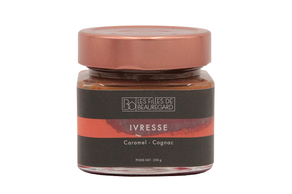 Caramel à tartiner au Cognac"Ivresse"- LES FILLES DE BEAUREGARD