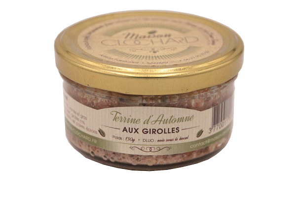 MAISON CLOCHARD- Terrine d'Automne aux Girolles- EDITION LIMITEE-130g