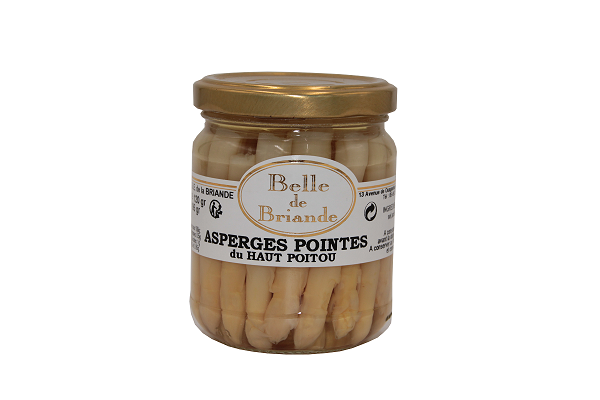 Pointes d'Asperges Blanches du Poitou-LA BELLE DE BRIANDE