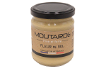 LA MOUTARDERIE- Moutarde fine et forte  la fleur de sel- 200g