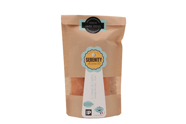 SERENITY BISCUITS- Lamelles fines au chorizo- 90g 