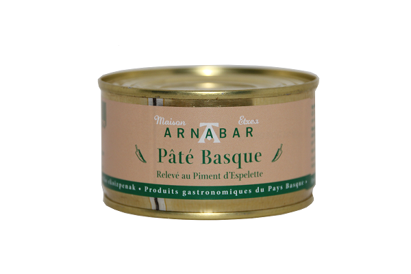 ARNABAR- Pâté basque Piment d'Espelette- 125g