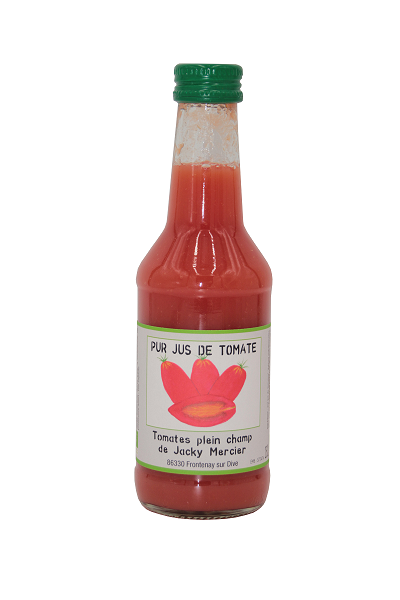 JACKY MERCIER- Pur Jus de tomates rouges BIO - 25cl ***quantité limitée***