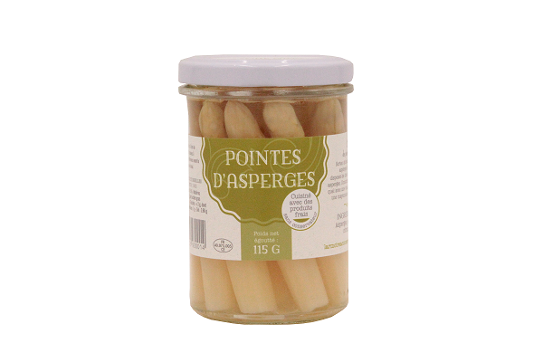 Pointes d'Asperges Blanches des Landes- L'ARMOIRE A CONSERVES 