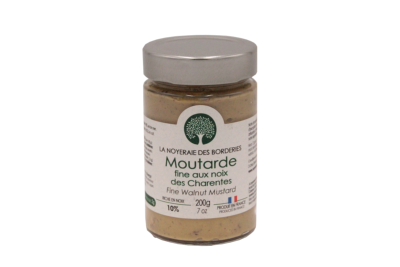LA NOYERAIE DES BORDERIES-Moutarde Fine aux Noix- 200g